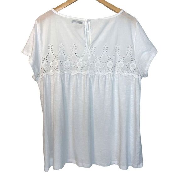 Jachs Girlfriend New York Eyelet T Shirt - Picture 5 of 8